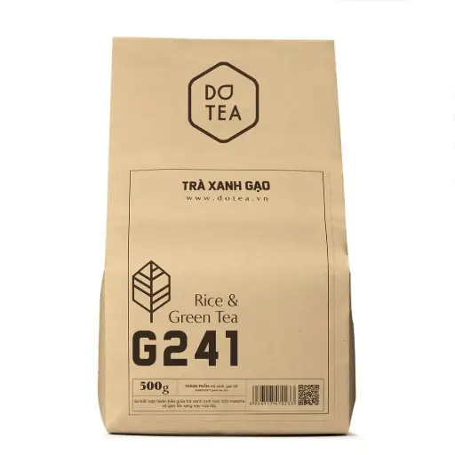 [G241-500G] TRÀ XANH GẠO 